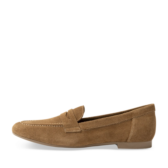 Mocassins_avec_talon KASTANJEBRUIN Dames