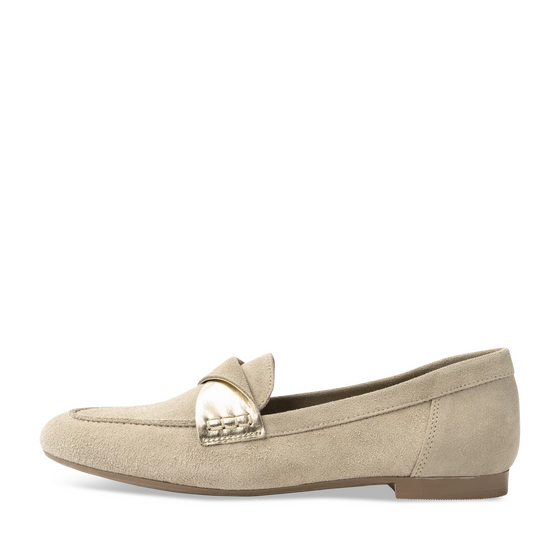 Mocassins_avec_talon BEIGE Dames