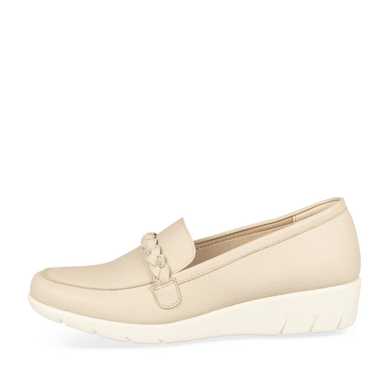 Mocassins_avec_talon BEIGE Dames