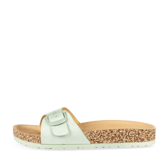 Slippers_avec_talon GROEN Dames