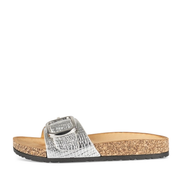 Slippers_avec_talon ZILVER Dames
