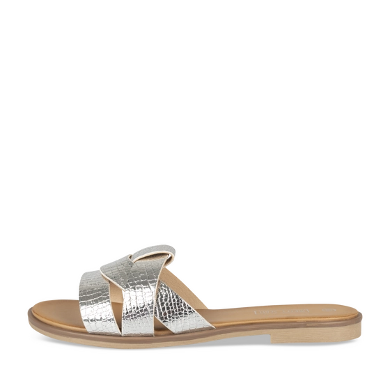 Slippers_avec_talon ZILVER Dames