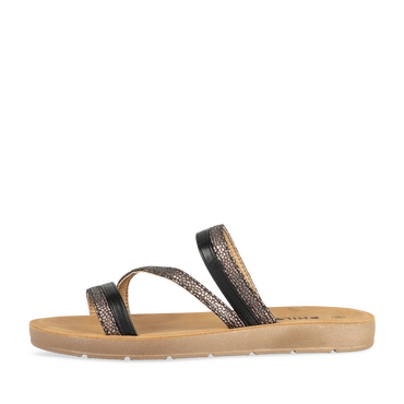 Slippers_avec_talon ZWART/MULTICOLOR Dames