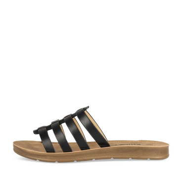 Slippers_avec_talon ZWART Dames