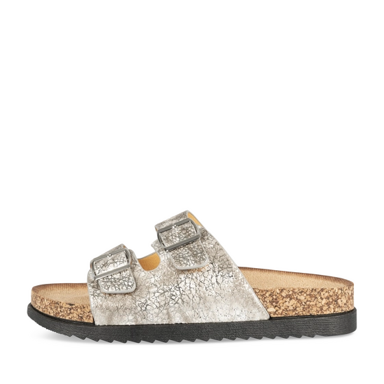 Mules ARGENT Femme