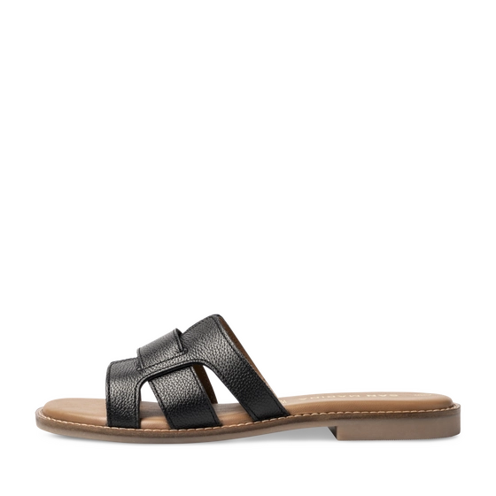 Slippers_avec_talon ZWART Dames