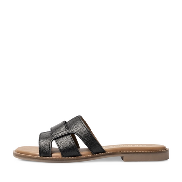 Slippers_avec_talon ZWART Dames