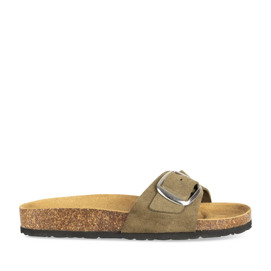 Mules KAKI Femme