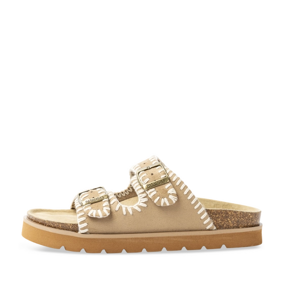 Mules MARRON Femme