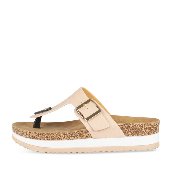 Teenslippers_avec_talon NUDE Dames