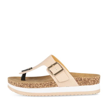 Teenslippers_avec_talon NUDE Dames