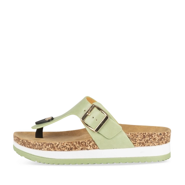 Tongs VERT Femme