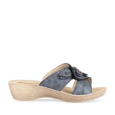 Slippers_avec_talon NAVY Dames