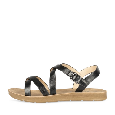 Sandalen_avec_talon ZWART Dames