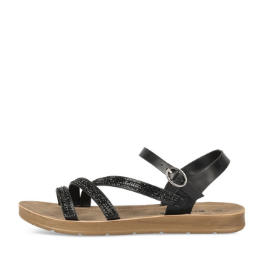 Sandalen_avec_talon ZWART Dames