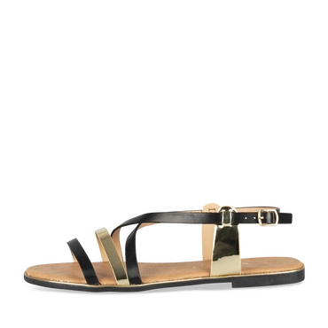 Sandalen_avec_talon ZWART/GOUD Dames