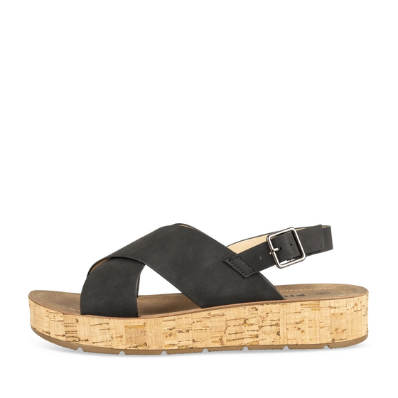 Sandalen_avec_talon ZWART Dames