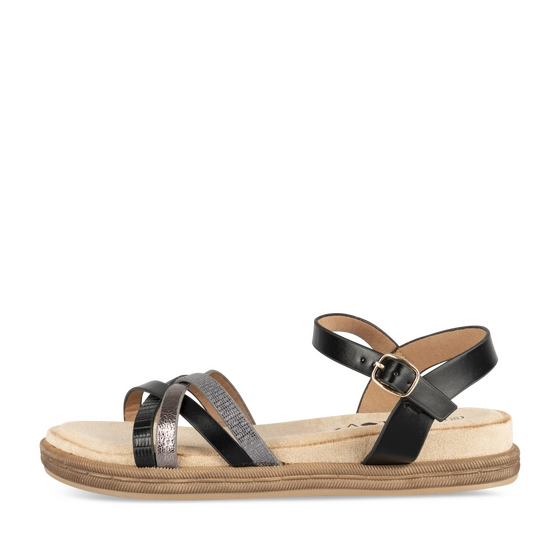 Sandalen_avec_talon ZWART/PEWTER Dames