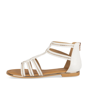 Sandales BLANC/ROSE Femme