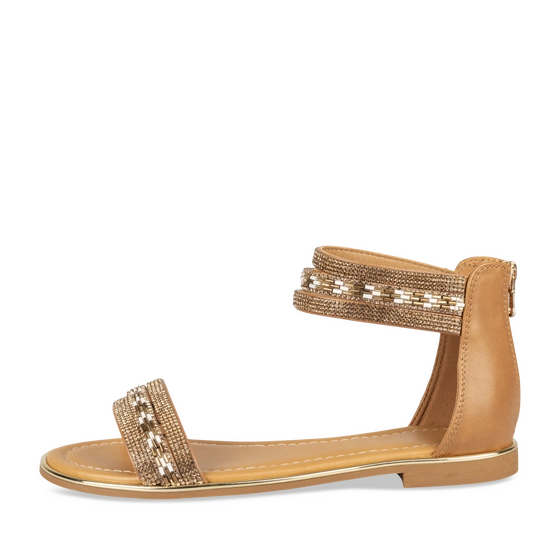 Sandales MARRON/ROSE Femme