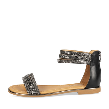 Sandalen_avec_talon ZWART Dames