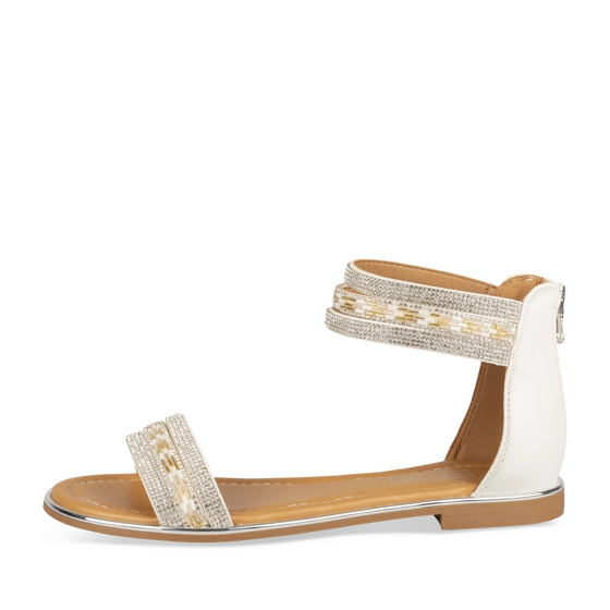 Sandalen_avec_talon WIT/ZILVER Dames
