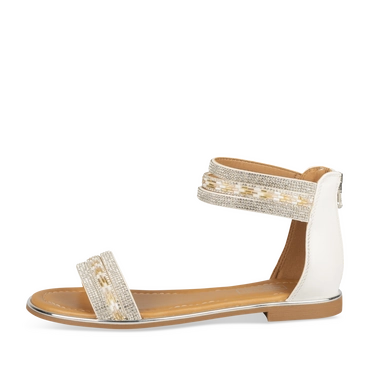 Sandales BLANC/ARGENT Femme