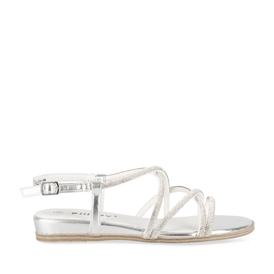 Sandalen_avec_talon ZILVER Dames