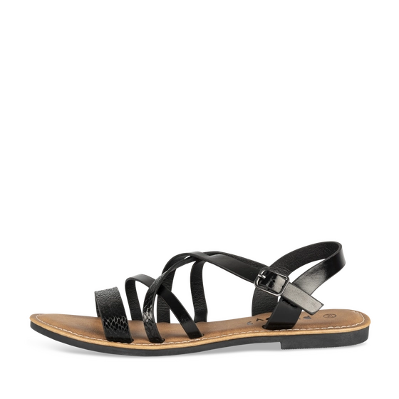 Sandalen_avec_talon ZWART Dames