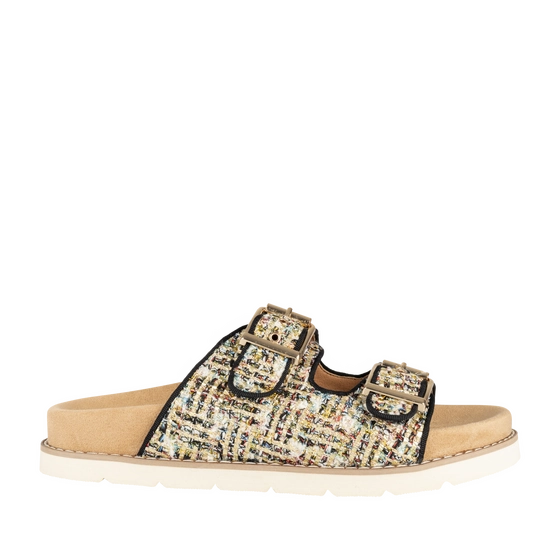 Slippers_avec_talon ZWART Dames