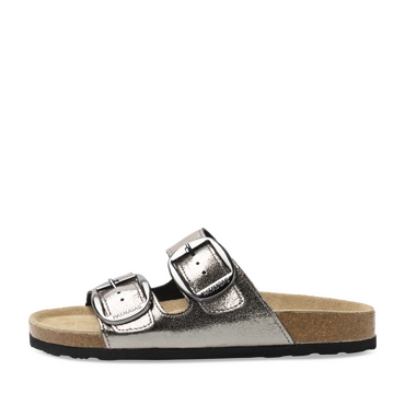 Slippers_avec_talon ZWART Dames
