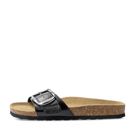 Slippers_avec_talon ZWART Dames