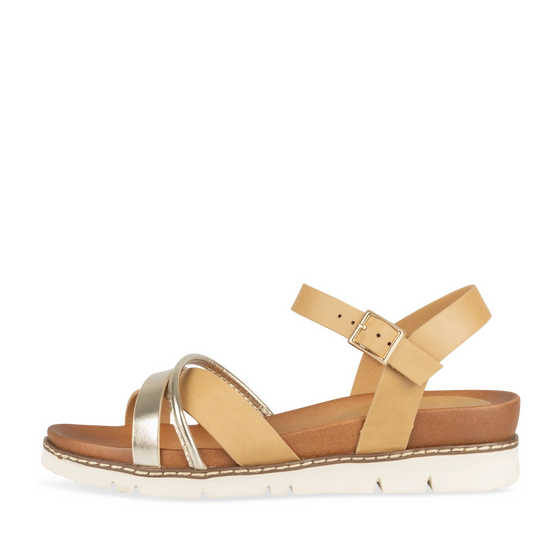 Sandales BEIGE/OR Femme