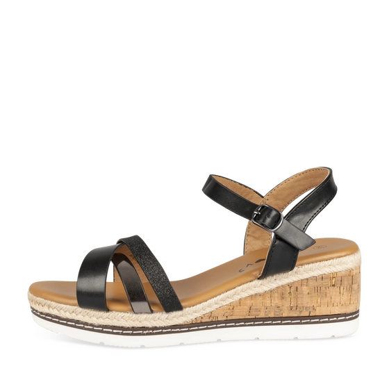 Sandalen_avec_talon ZWART Dames