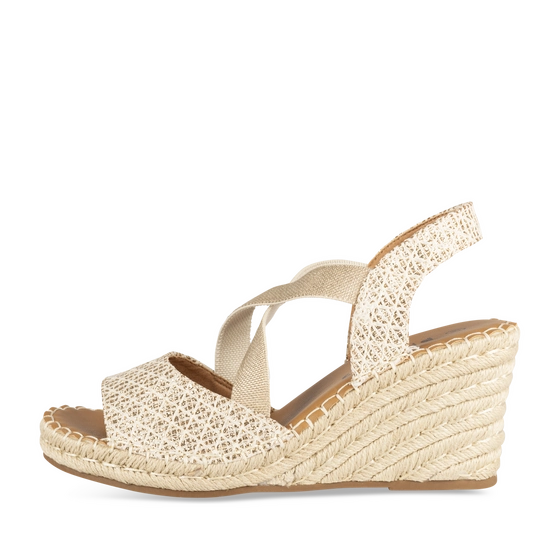Sandales BEIGE/OR Femme