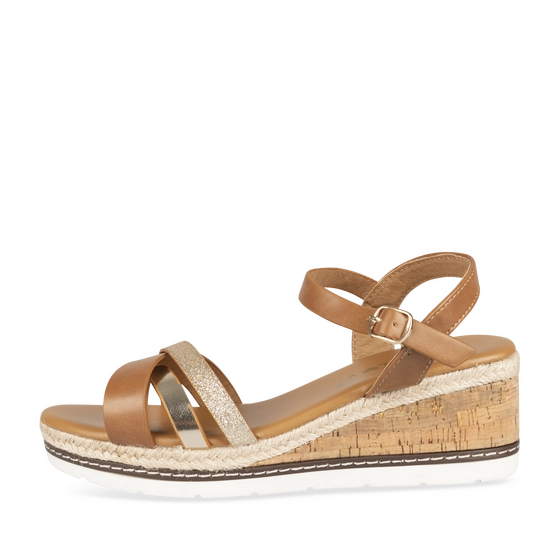 Sandalen_avec_talon KASTANJEBRUIN Dames