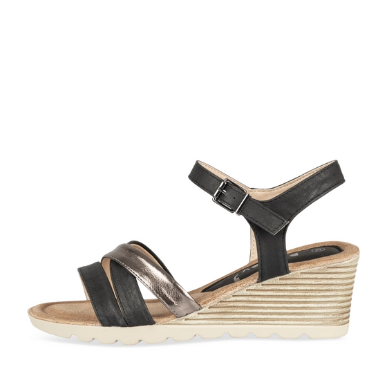 Sandalen_avec_talon ZWART Dames