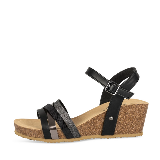 Sandalen_avec_talon ZWART Dames