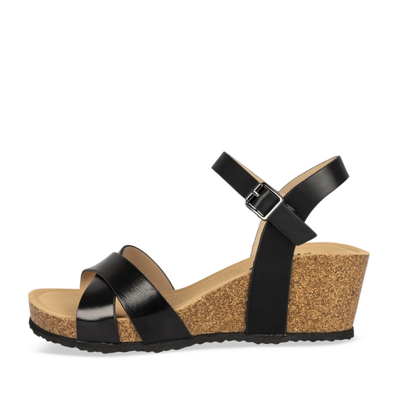 Sandalen_avec_talon ZWART Dames