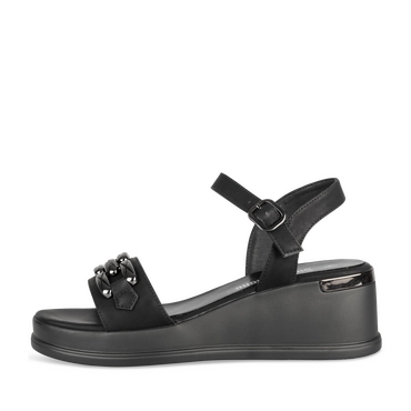 Sandalen_avec_talon ZWART Dames