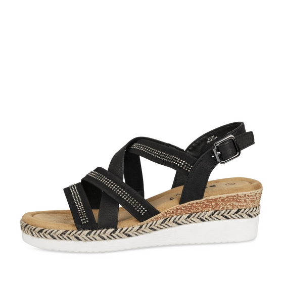 Sandalen_avec_talon ZWART Dames