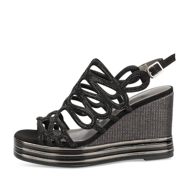 Sandalen_avec_talon ZWART Dames