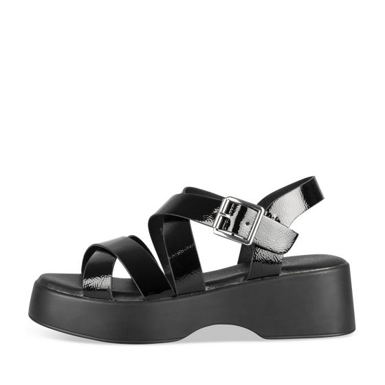Sandalen_avec_talon ZWART Dames