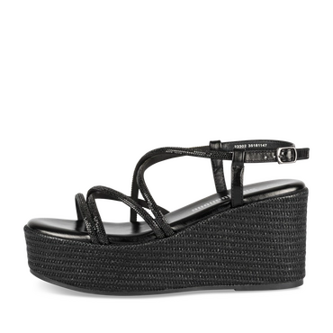 Sandalen_avec_talon ZWART Dames