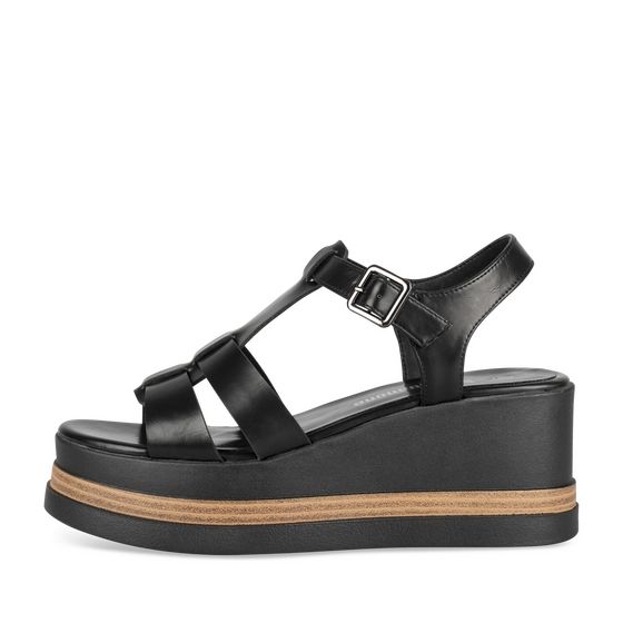 Sandalen_avec_talon ZWART Dames