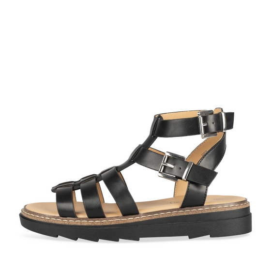 Sandalen_avec_talon ZWART Dames
