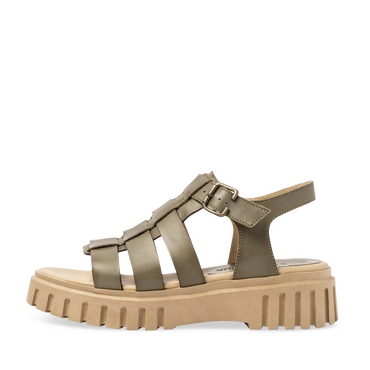 Sandalen_avec_talon KAKI Dames