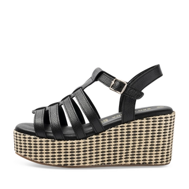 Sandalen_avec_talon ZWART Dames