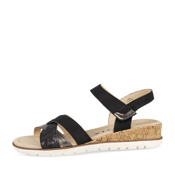 Sandalen_avec_talon ZWART Dames