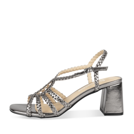 Sandalen_avec_talon METALLIC Dames